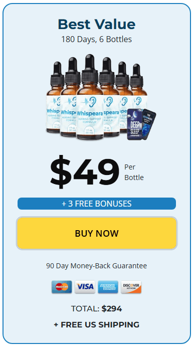 Buy Whispeara 6 Bottle